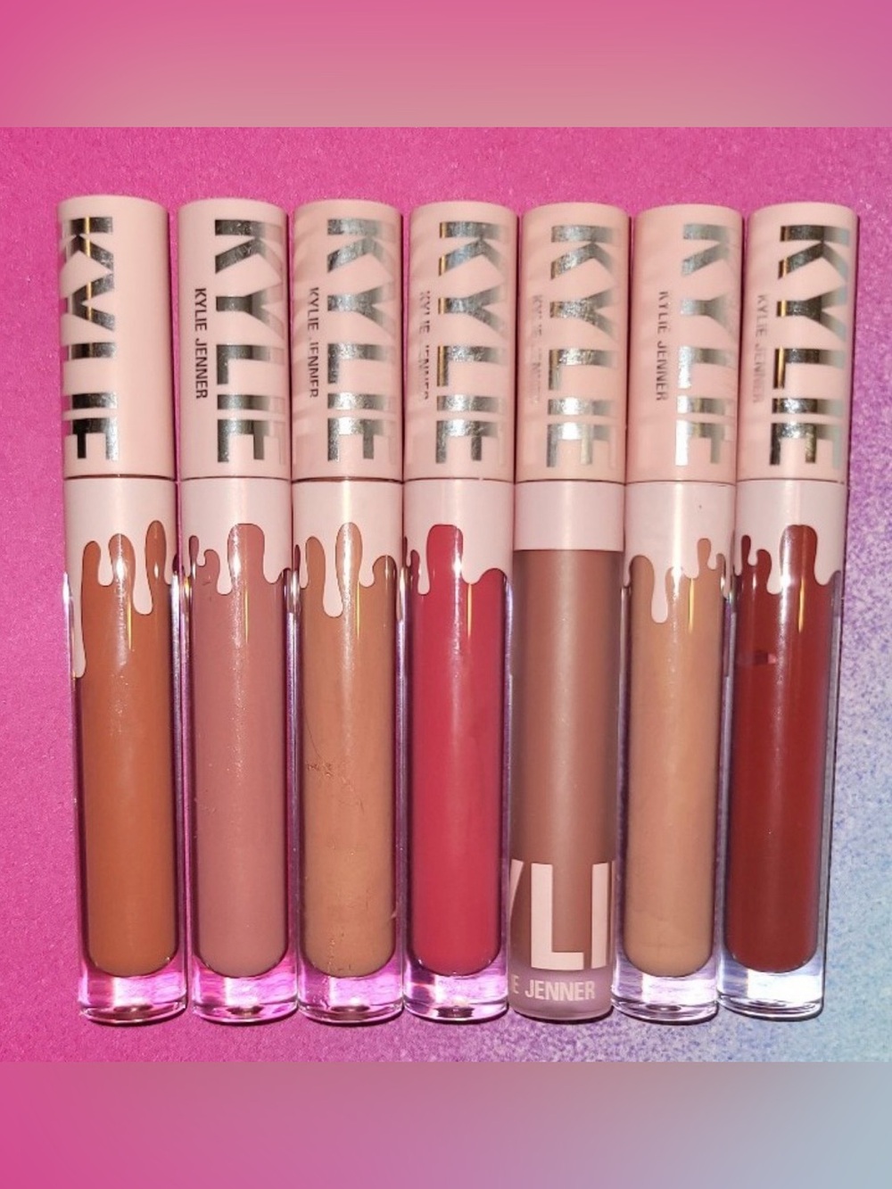 Kylie Liquid Lipstick - Pink & Nude Shades